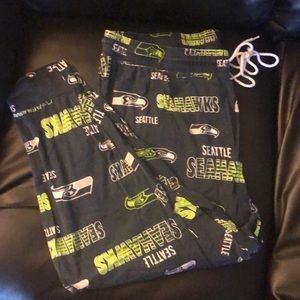 Official Seahawks Pajama Pants Size 4x